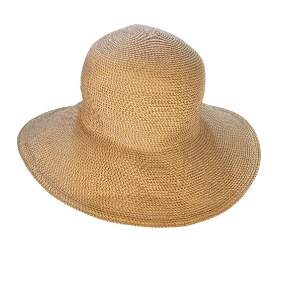 ERIC JAVITS Vintage Wide Brim Floppy Squishee Packable Sun Hat - Picture 3 of 8